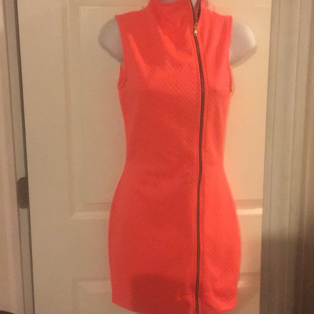 Neon orange Dress (size s)